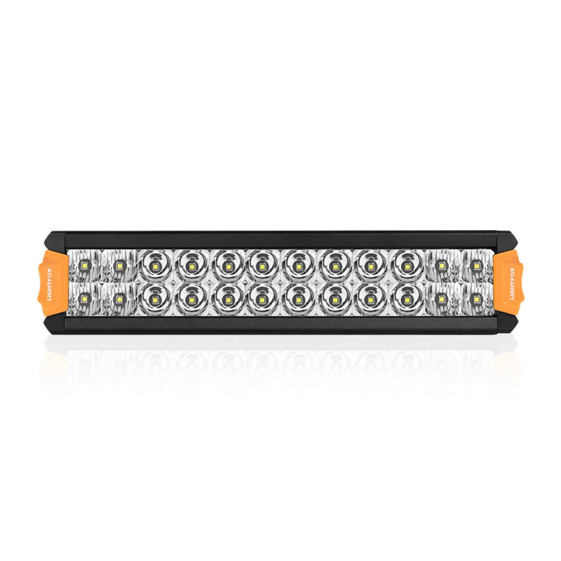Lightfox Rigel Series 12-inch LED light bar with multiple round bulbs for portable lighting