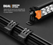 Lightfox Rigel Series 12-inch LED Light Bar with versatile dual mounting system