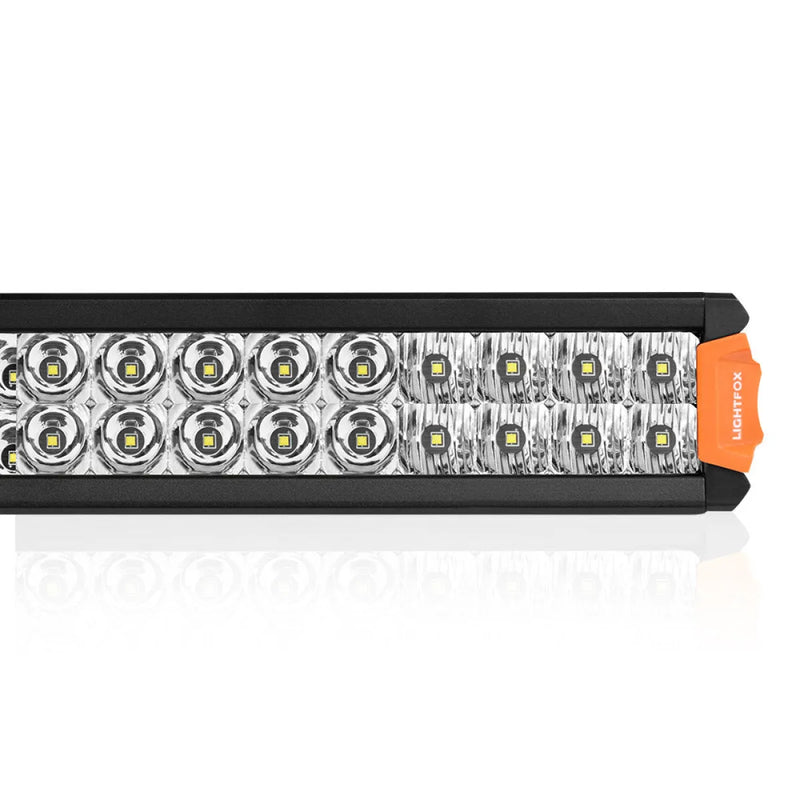 Lightfox Rigel Series 20 LED Light Bar with round and rectangular LED light elements