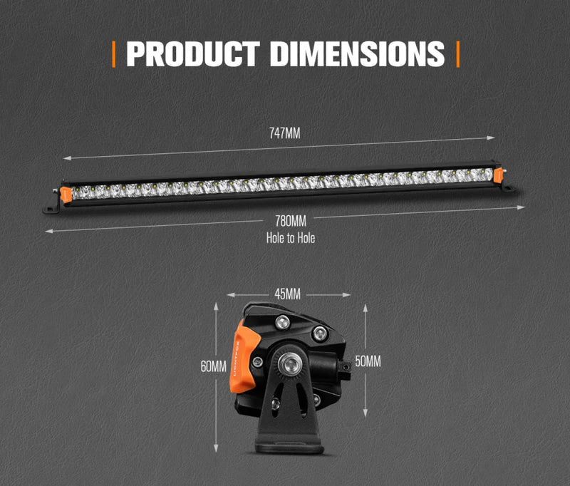 Lightfox Vega Series 28 LED Light Bar - Light Bars