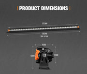 Lightfox Vega Series 40 inch LED Light Bar with mounting bracket for off-road use