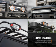 Off-road vehicle Lightfox Vega Series 40-inch LED light bar for rugged lighting and accessories