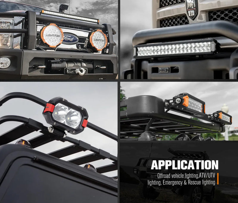 Off-road vehicle Lightfox Vega Series 40-inch LED light bar for rugged lighting and accessories