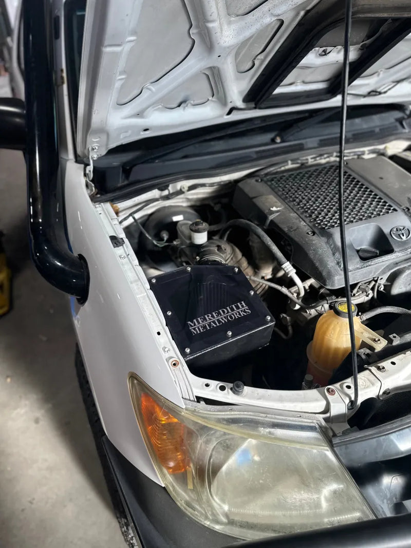 Meredith Aluminium Airboxes to suit N70 Hilux (2005-2015) - Airbox