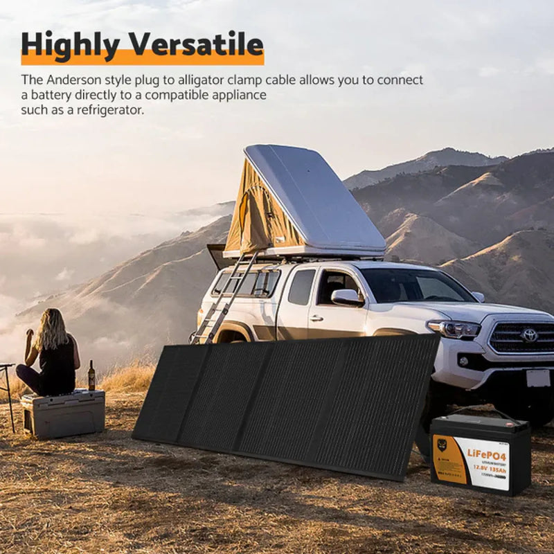 MOBI 400W Solar Blanket Mono Portable Folding Solar Panel Kit