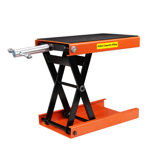 Motorcycle Stand and Repair Work Stand with Scissor Lift Jack | 205kg