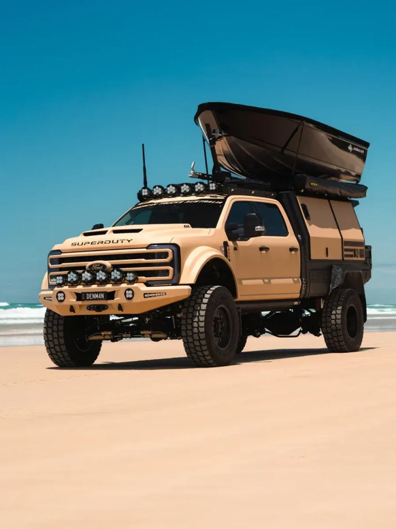 Outback Kitters Pre Runner Bar Raw for Ford F-450 Super Duty | 2023-2025