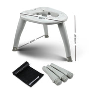 Outdoor Portable Folding Camping Toilet with portable folding camping toilet design and accessories