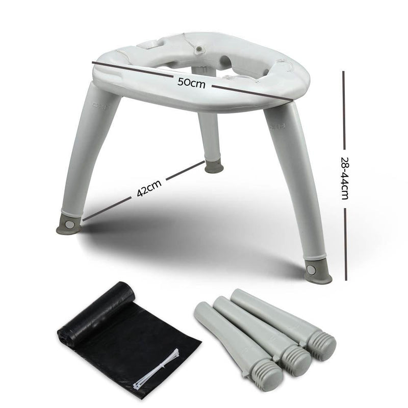 Outdoor Portable Folding Camping Toilet with portable folding camping toilet design and accessories