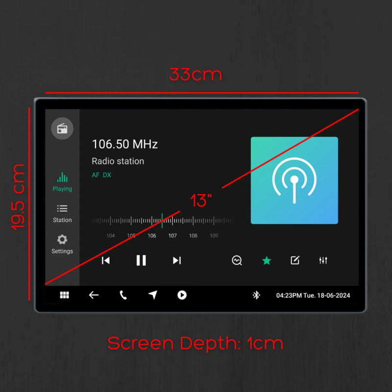 Polaris 13 Inch Maxx Ultra Fixed Head Unit