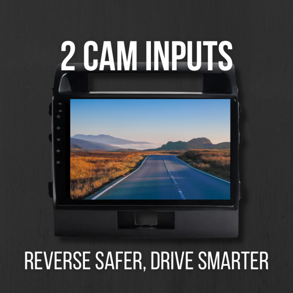 Polaris 200 Maxx 10.1″ Head Unit to Suit Toyota Landcruiser Vehicles
