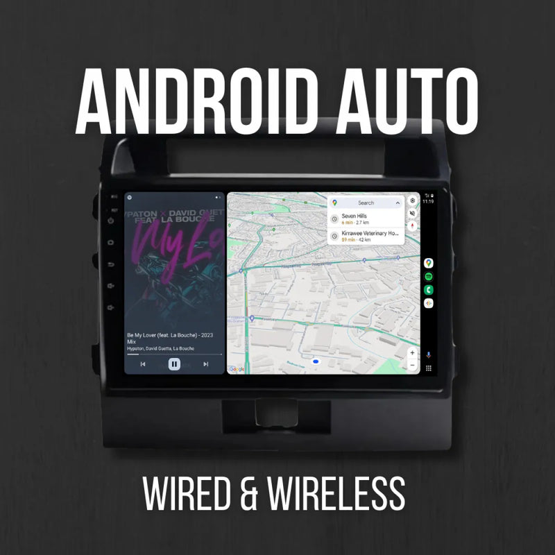 Polaris 200 Maxx 10.1″ Head Unit to Suit Toyota Landcruiser Vehicles