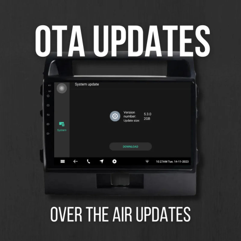 Polaris 200 Maxx 10.1″ Head Unit to Suit Toyota Landcruiser Vehicles