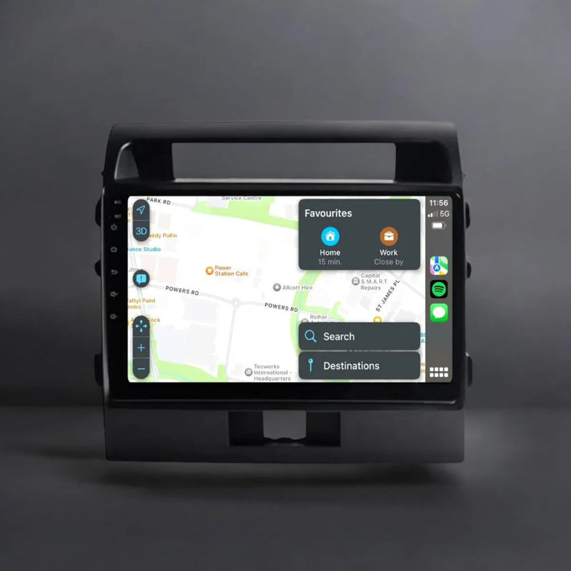 Polaris 200 Maxx 10.1″ Head Unit to Suit Toyota Landcruiser Vehicles