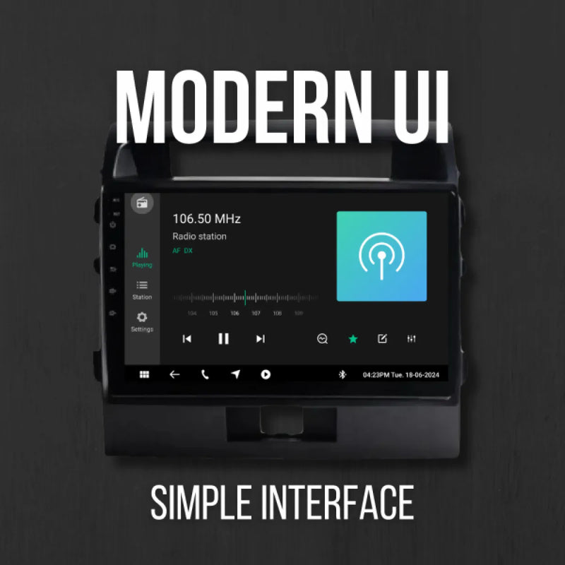 Polaris 200 Maxx 10.1″ Head Unit to Suit Toyota Landcruiser Vehicles