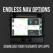 Polaris 200 Maxx 10.1″ Head Unit to Suit Toyota Landcruiser Vehicles