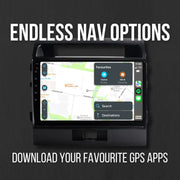 Polaris 200 Maxx 10.1″ Head Unit to Suit Toyota Landcruiser Vehicles