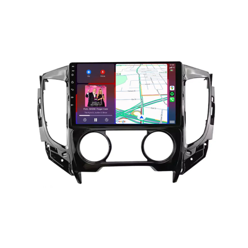 Polaris 9″ Head Unit to suit Mitsubishi Triton MR MQ | 2016-2023 | Manual Air Controls