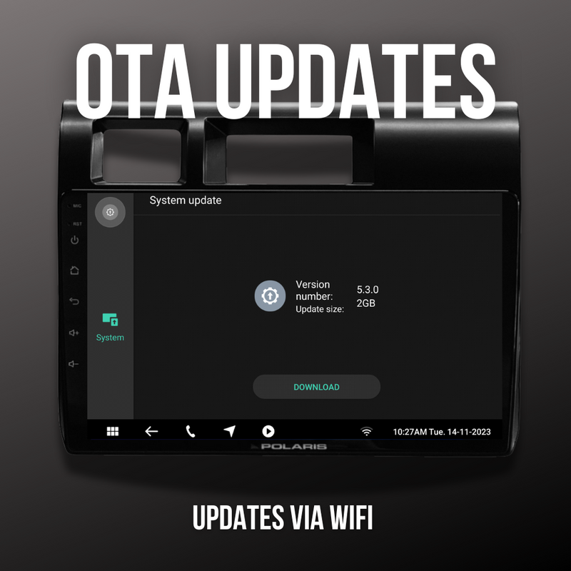 Polaris 9’’ Head Unit to Suit Toyota LandCruiser 70 Series | 2024 +