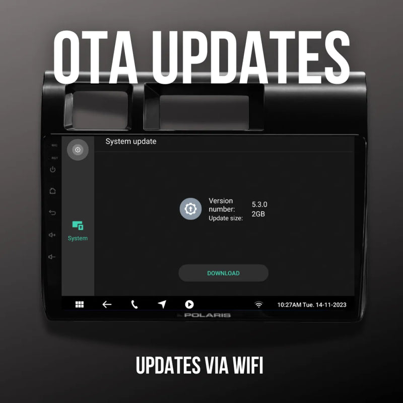 Polaris 9’’ Head Unit to Suit Toyota LandCruiser 70 Series | 2024 +