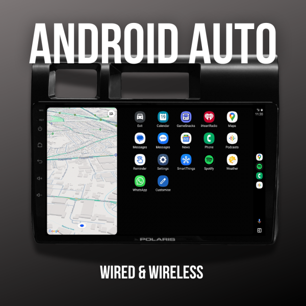 Polaris 9’’ Head Unit to Suit Toyota LandCruiser 70 Series | 2024 +