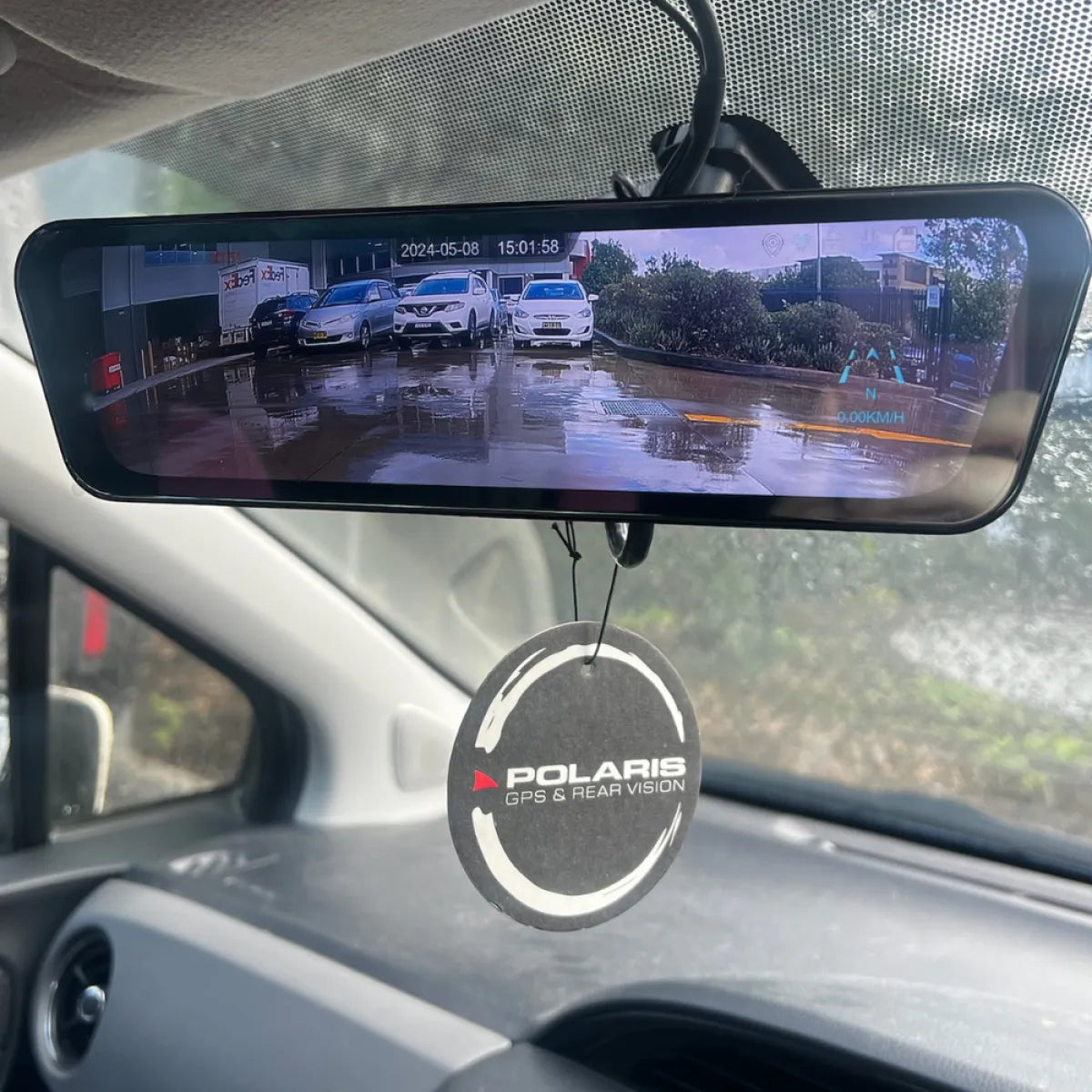 Polaris Mirror Mount Dash Camera Kit with Ute Canopy Camera