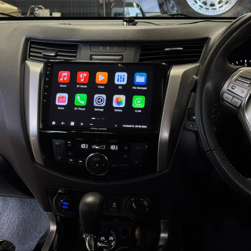 Polaris NP300 Maxx 10.1’’ Head unit to Suit Nissan Navara SL/ST/ST-X | 2015 – 2024
