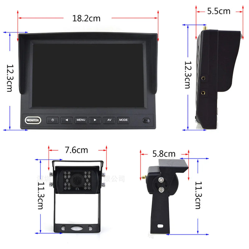Polaris Wireless Recording Rear Camera System