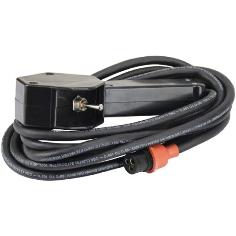 Electrical cable with black device and red connector for Powerwinch 915 Electric 9500lb trailer boat winch