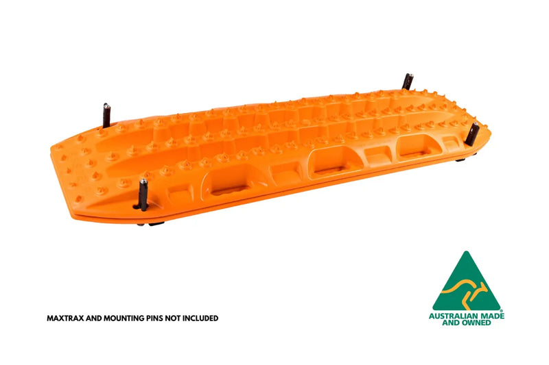 RacksBrax HD Accessory Plate for MaxTrax and TRED Recovery Boards - BLACK (8174) - Brackets