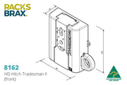 RacksBrax HD Hitch Tradesman Ii - Brackets