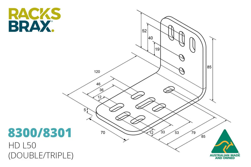 RacksBrax HD L Brackets - Brackets