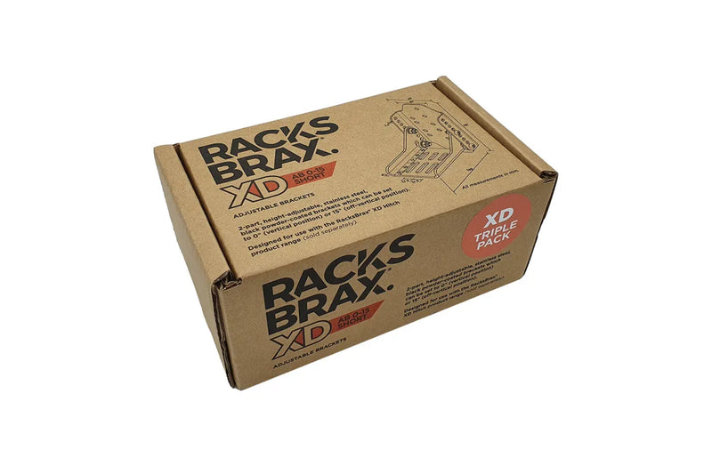 RacksBrax XD Adjustable Brackets - SHORT (TRIPLE) (9101) - Brackets