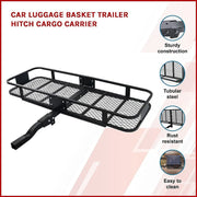 Randy & Travis Basket Trailer Hitch Cargo Carrier - Storage