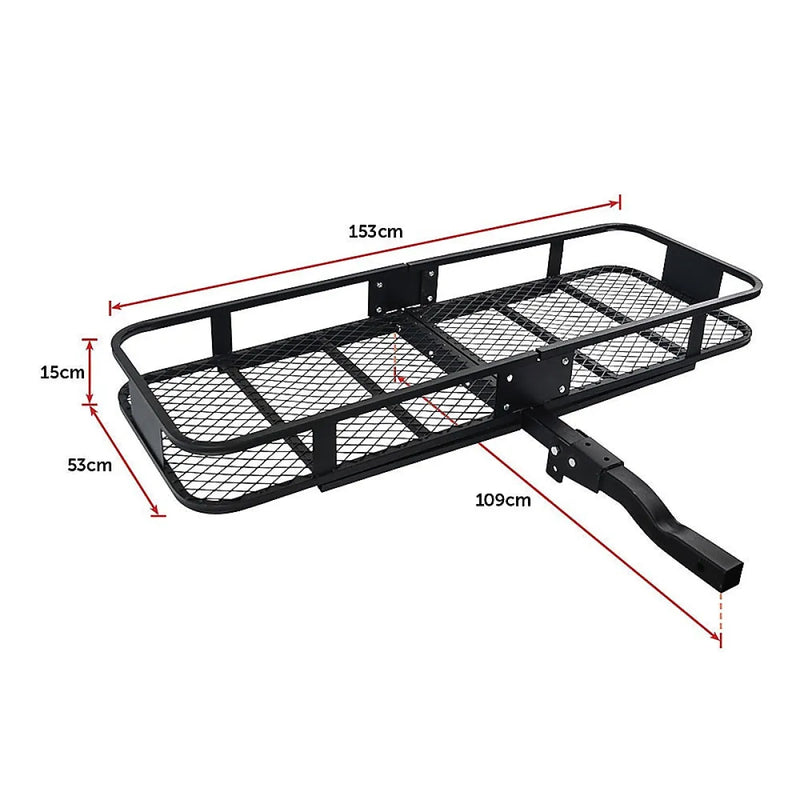 Randy & Travis Basket Trailer Hitch Cargo Carrier - Storage