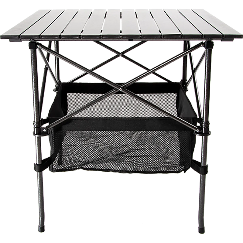 Folding Collapsible Camping Table Caravan RV Heavy Duty Steel & Aluminium - Home & Garden > BBQ