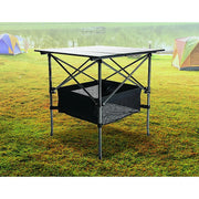 Folding Collapsible Camping Table Caravan RV Heavy Duty Steel & Aluminium - Home & Garden > BBQ