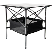 Folding Collapsible Camping Table Caravan RV Heavy Duty Steel & Aluminium - Home & Garden > BBQ
