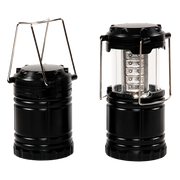 Portable LED camping lantern with collapsible design from Randy & Travis 2 Pack