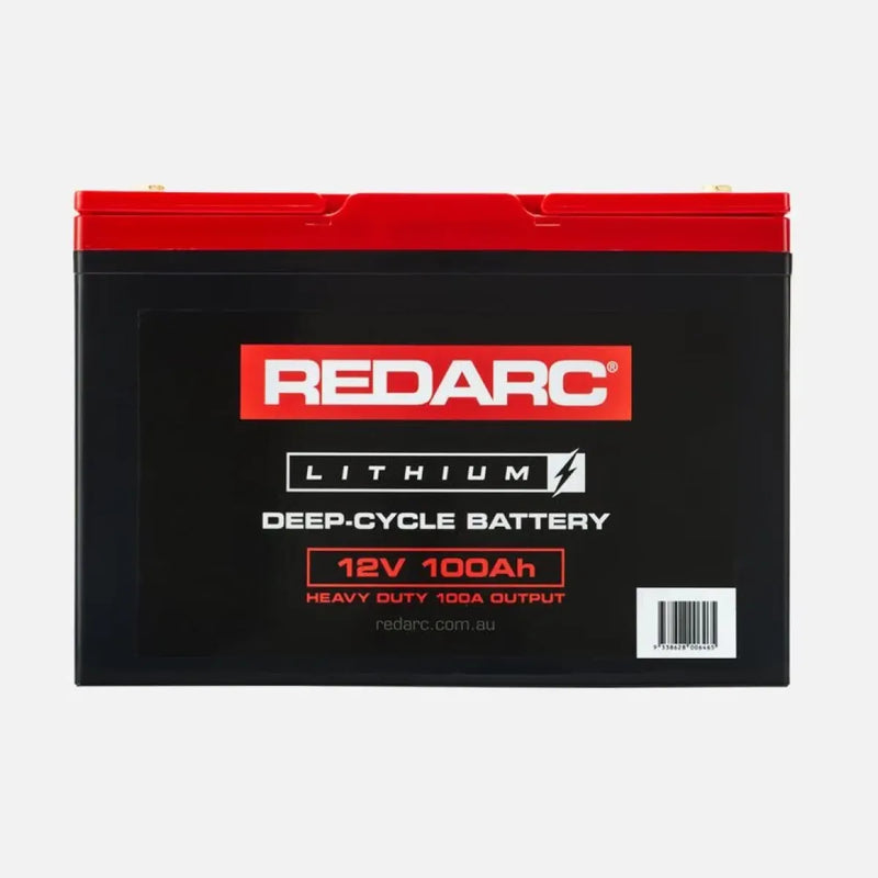 Redarc 12V 100Ah Heavy Duty Lithium Deep Cycle Battery