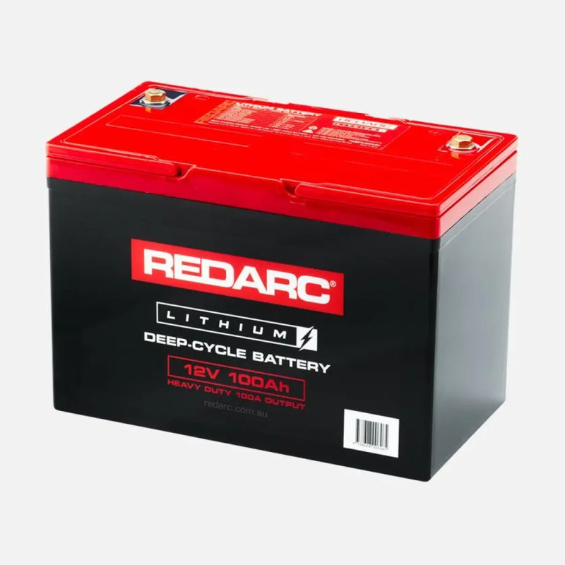 Redarc 12V 100Ah Heavy Duty Lithium Deep Cycle Battery