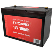 Redarc 12V 100Ah Lithium Deep Cycle Battery