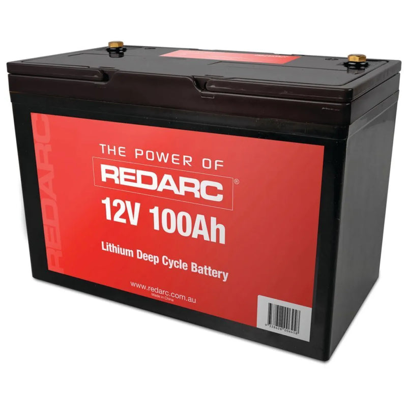 Redarc 12V 100Ah Lithium Deep Cycle Battery