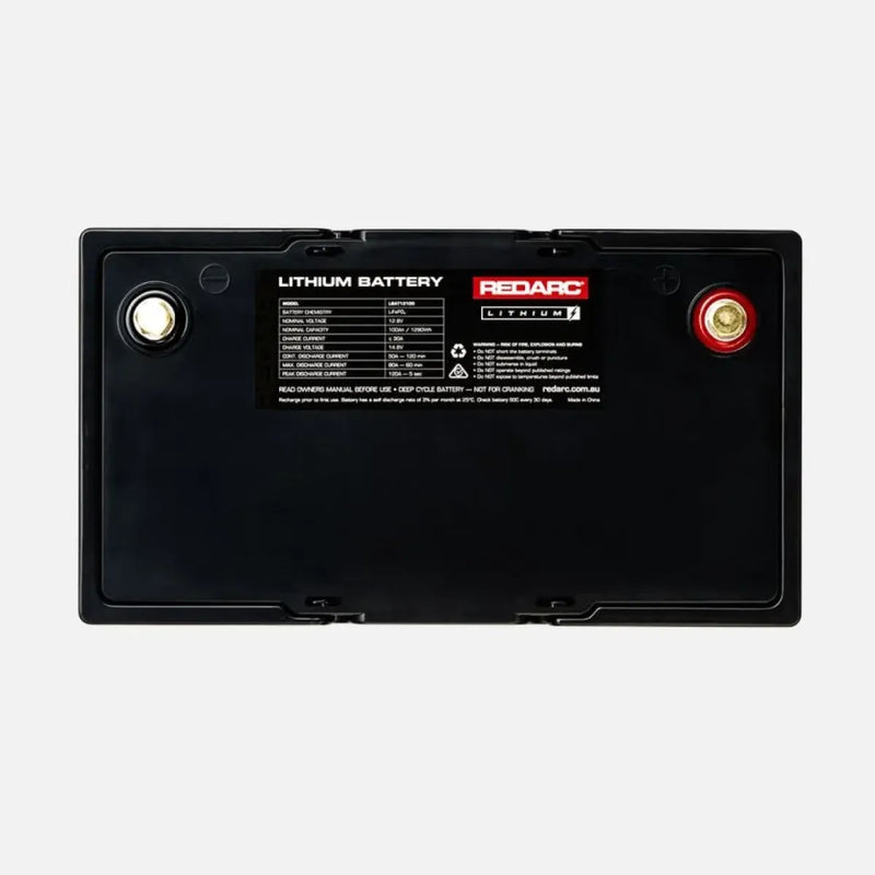 Redarc 12V 100Ah Lithium Deep Cycle Battery