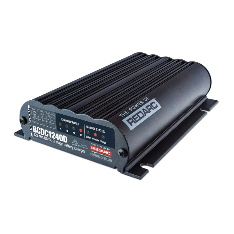 Redarc 40A Classic Under Bonnet Battery Charger - Battery Charger