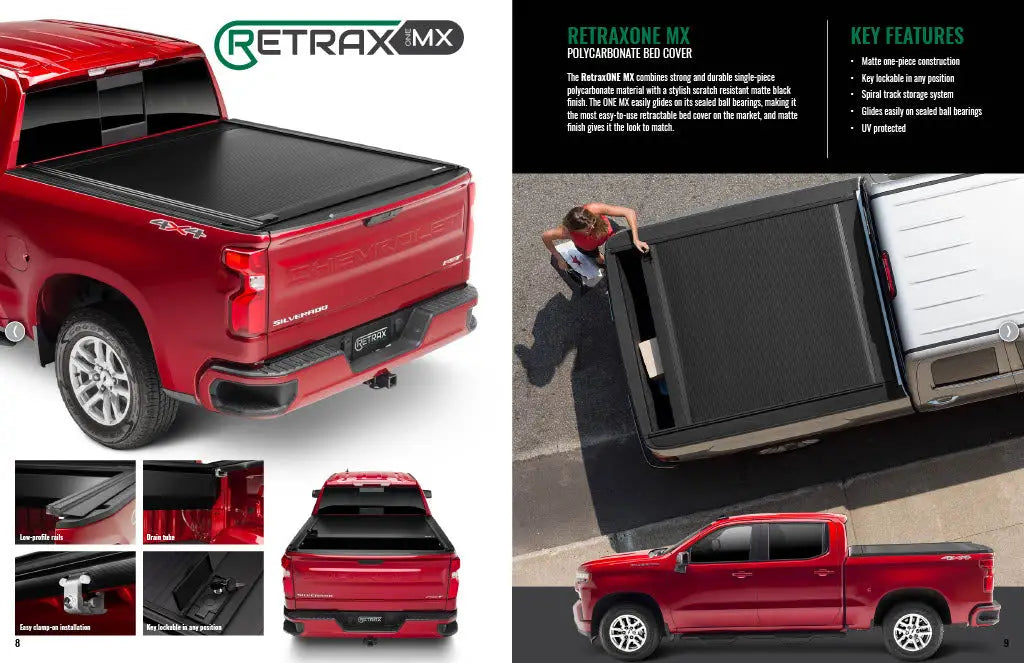 Retrax PowertraxONE MX Electric Retractable Tonneau Cover for RAM 1500 DS | 70234