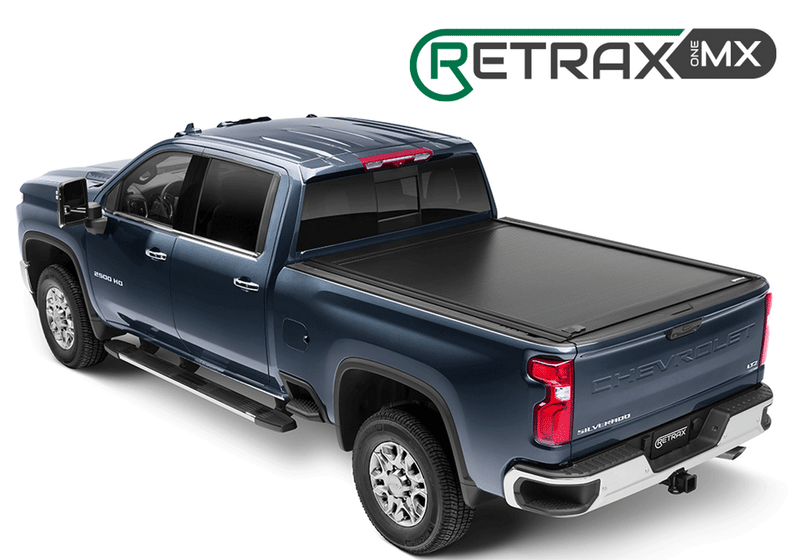 RetraxONE MX Manual Polycarbonate Retractable Bed Cover for Chevrolet / Ford / Isuzu / Mazda / Nissan / Ram / Toyota / Volkswagen - Truck