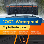 Waterproof Roof Bag with Triple Protection Features for Rooftop Cargo and Car Roof Cargo Carrier
