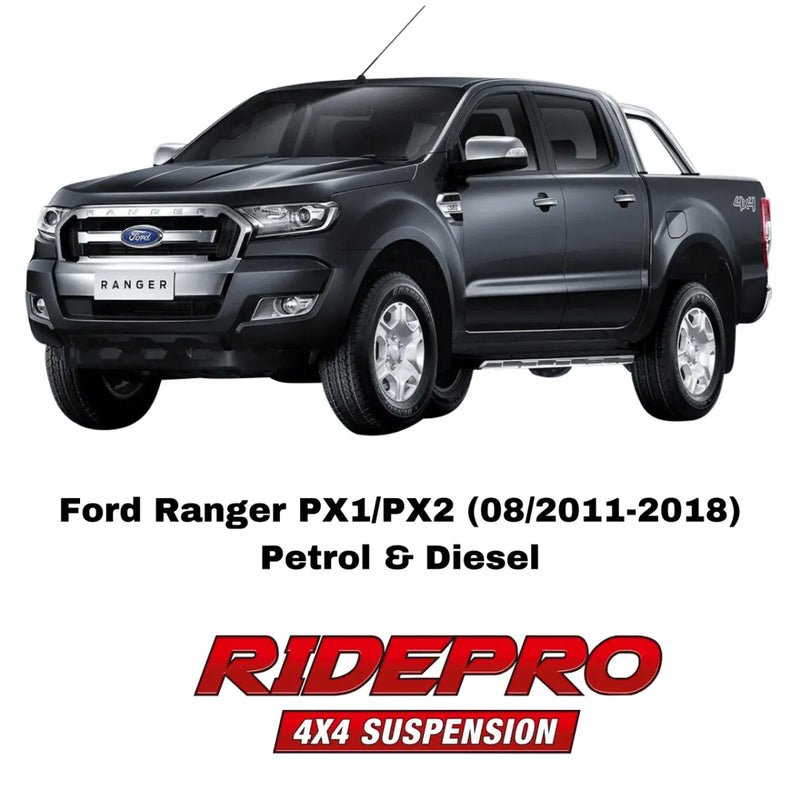 RidePro 4x4 Suspension Lift Kit to suit Ford Ranger PX1/PX2 | 08/2011-2018