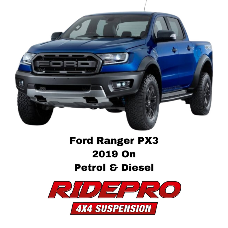 RidePro 4x4 Suspension Lift Kit to suit Ford Ranger PX3 | 2019